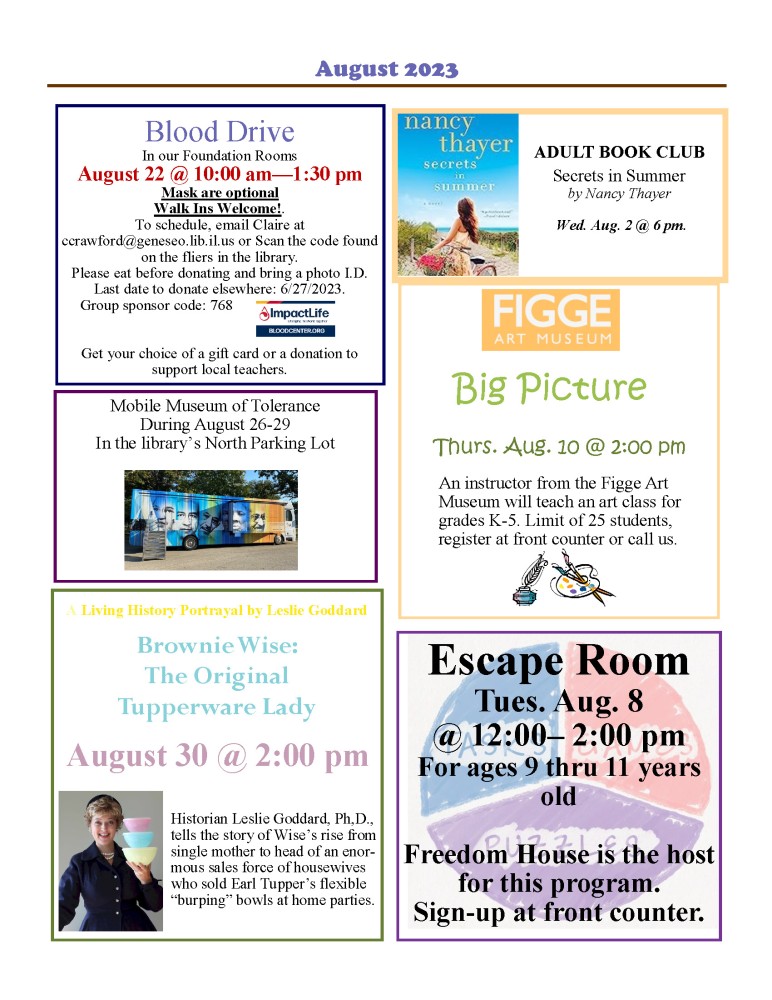 August Newsletter 2023 Page 3