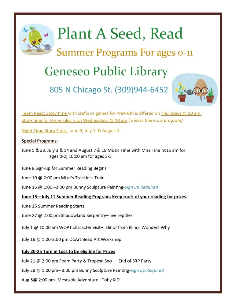 summer program general information page 1
