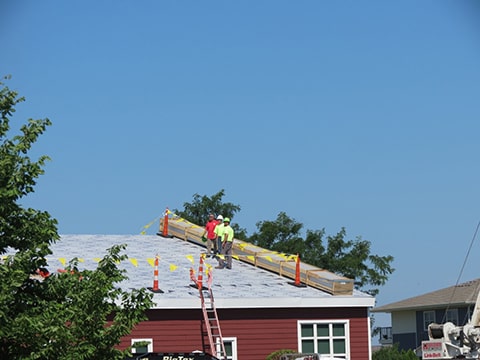 metal roof