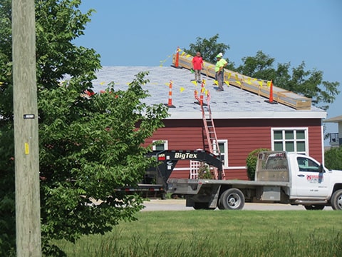 metal roof