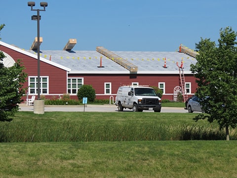 metal roof