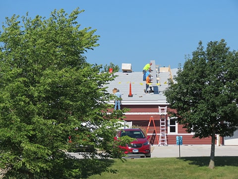 metal roof