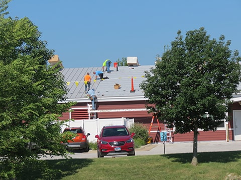 metal roof