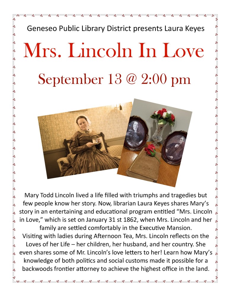 Mrs Lincoln in love presentation