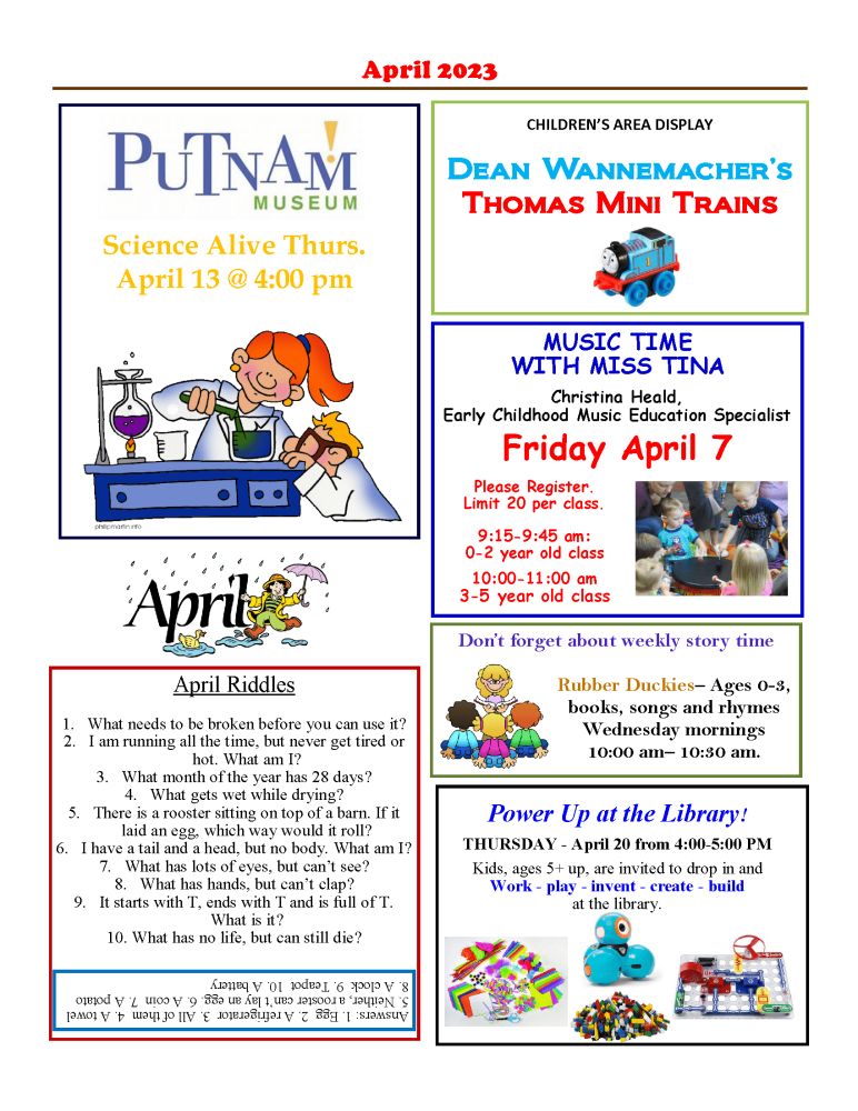 April 2023 Newsletter Page 2