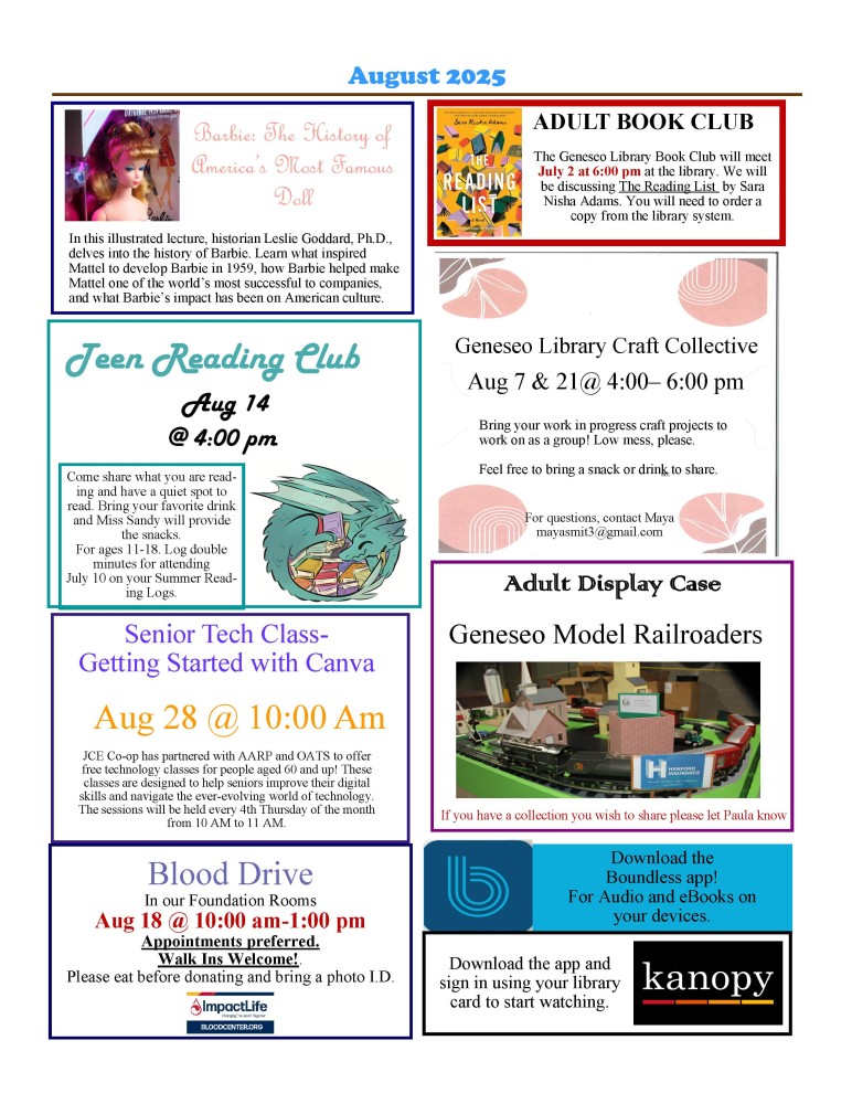 August 2025 Newsletter Page 3