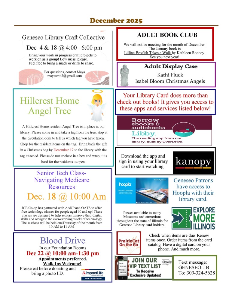 December 2025 Newsletter Page 3