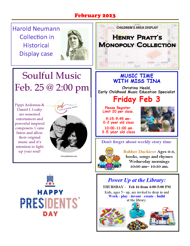 February 2023 Newsletter Page 2