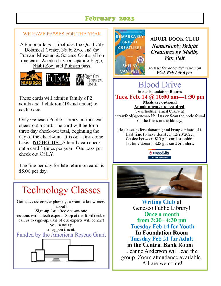February 2023 Newsletter Page 3