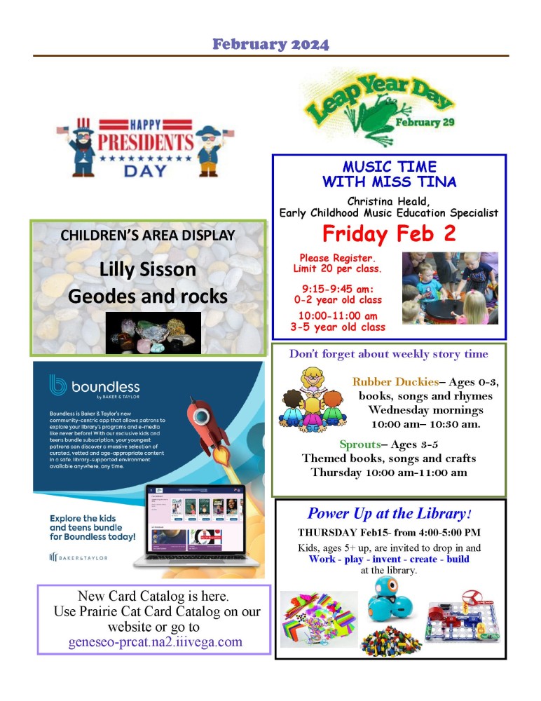 February 2024 Newsletter Page 2