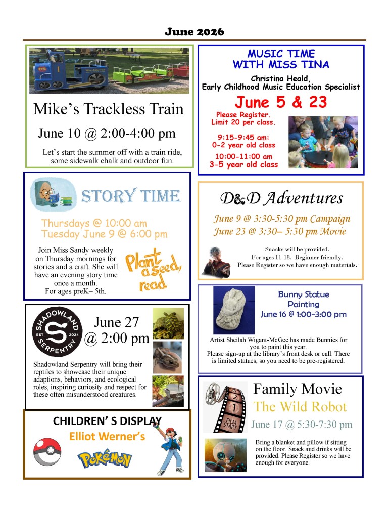 June 2026 Newsletter Page 2