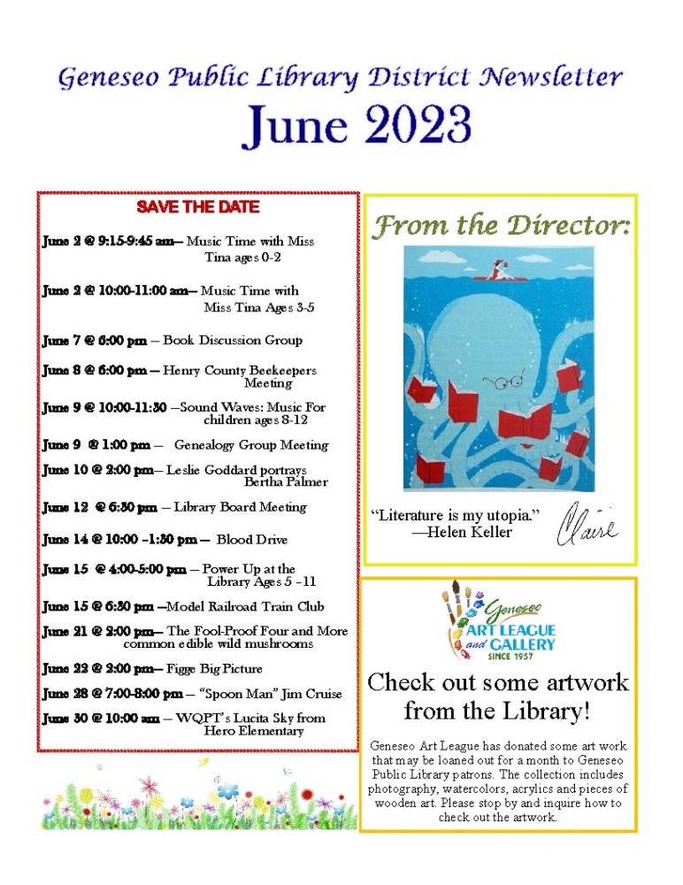 JUNE 2023 NEWSLETTER