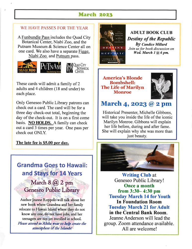 March 2023 Newsletter