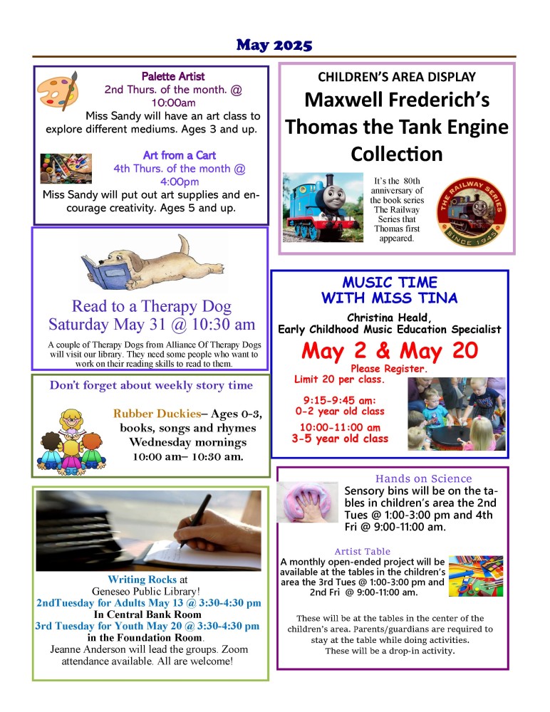 May 2025 Newsletter Page 2