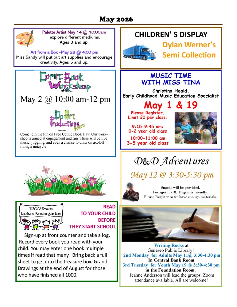 May 2026 Newsletter Page 2