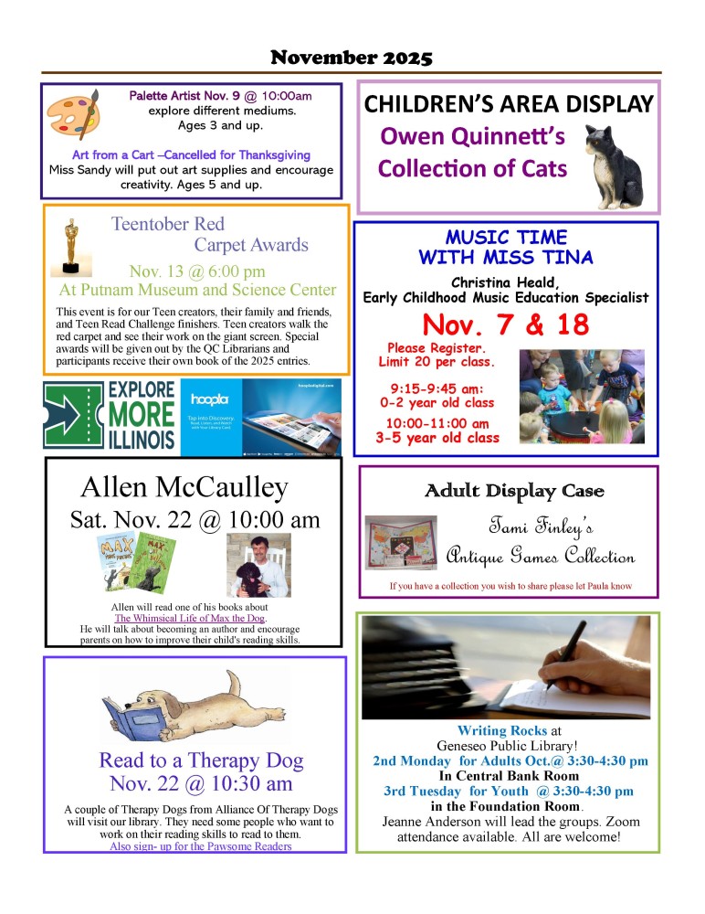 November 2025 Newsletter Page 2