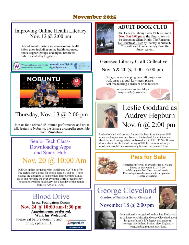 November 2025 Newsletter Page 3