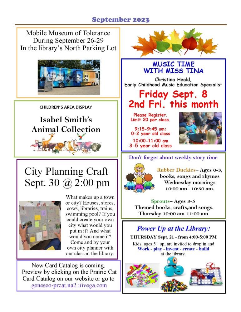 September 2023 Newsletter page 2