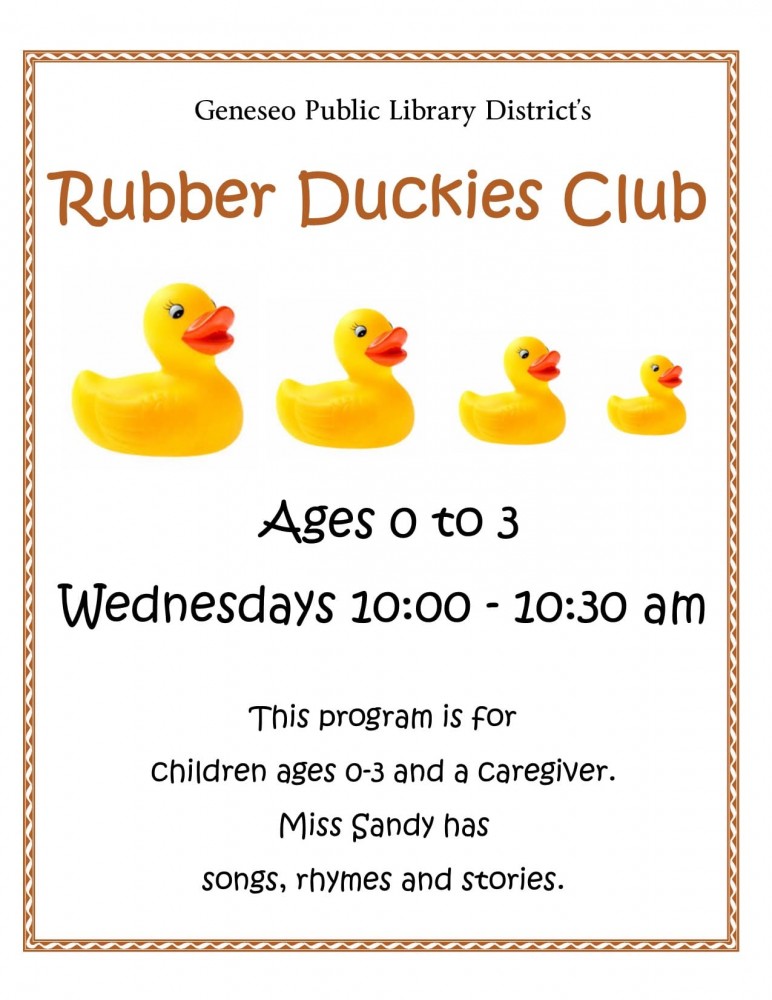 rubber duckies