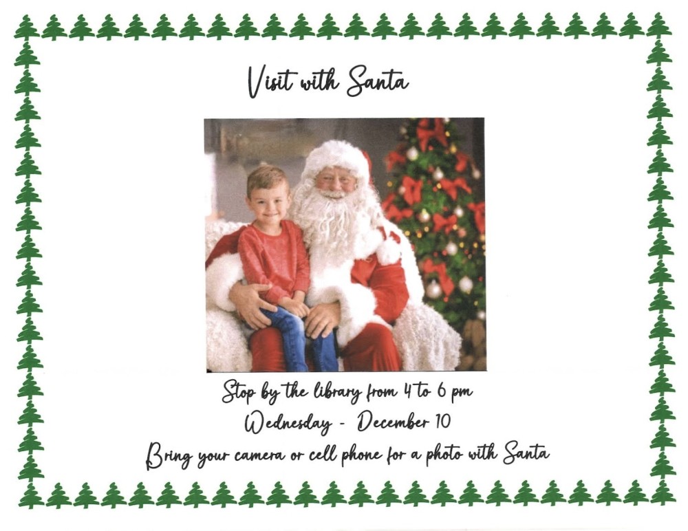 Visit with Santa on December 10, 2025